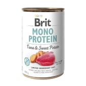Mono Protein Tonno e Patate Dolci 400g di Brit
