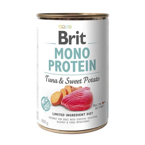 Mono Protein Atum E Batata-Doce 400g da Brit