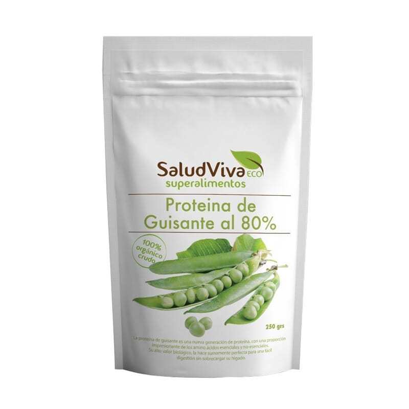 Proteína De Guisante Al 80% Ecológica 250g