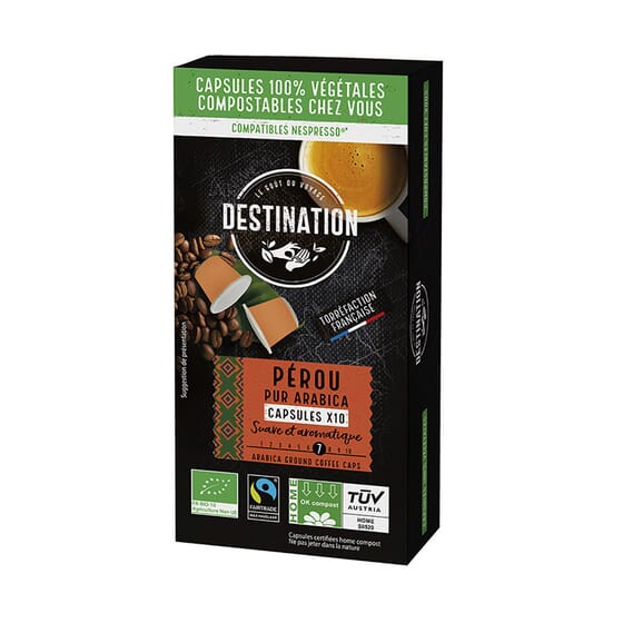 Café Molido Descafeinado Suave 100% Arábica Bio - Destination - 250 gramos