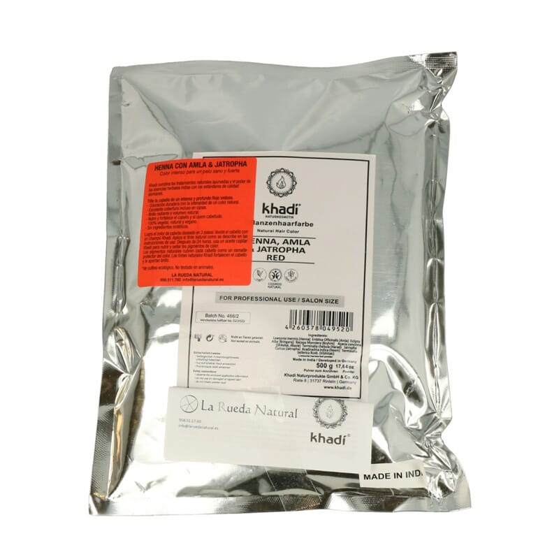 Henna Natural Amla Y Jatropha 500g