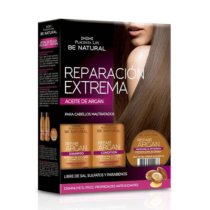 Pack Reparación Extrema Champú + Acondicionador + Mascarilla