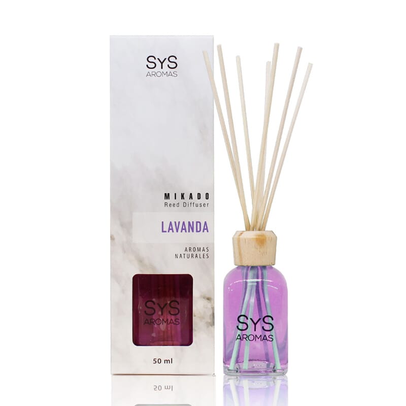 Etui geurverspreider Mikado lavendel 50 ml