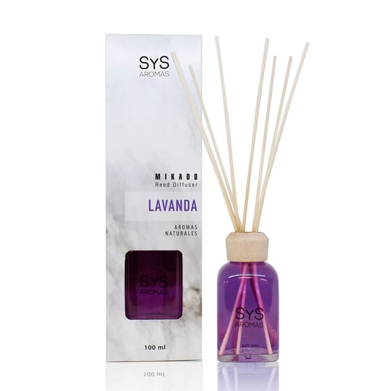 Lavendel Mikado-Lufterfrischer-Set 100 ml von Sys