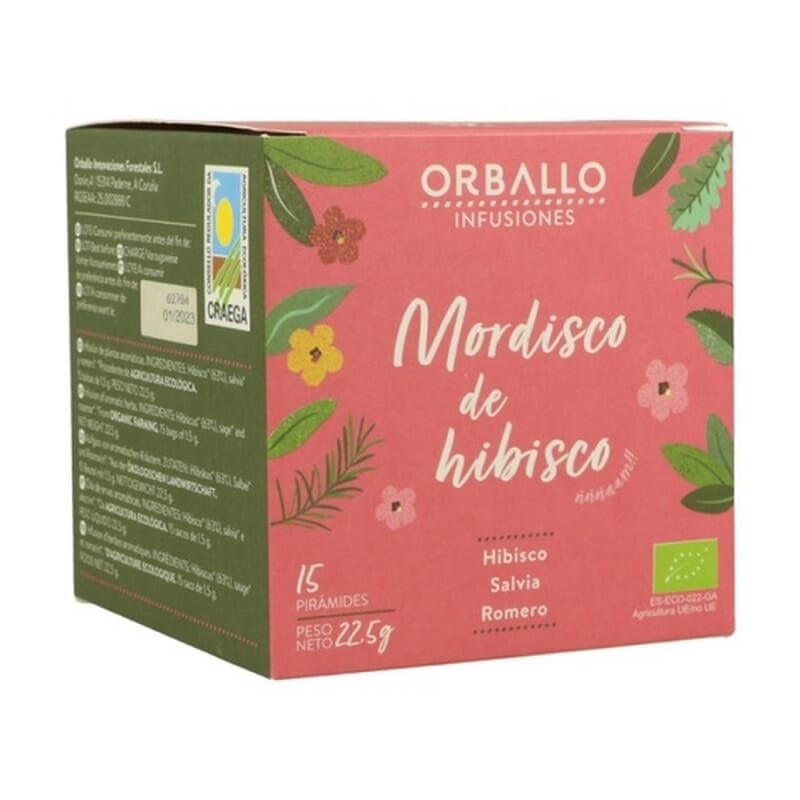 Infusión Mordisco De Hibisco 15 Infusiones