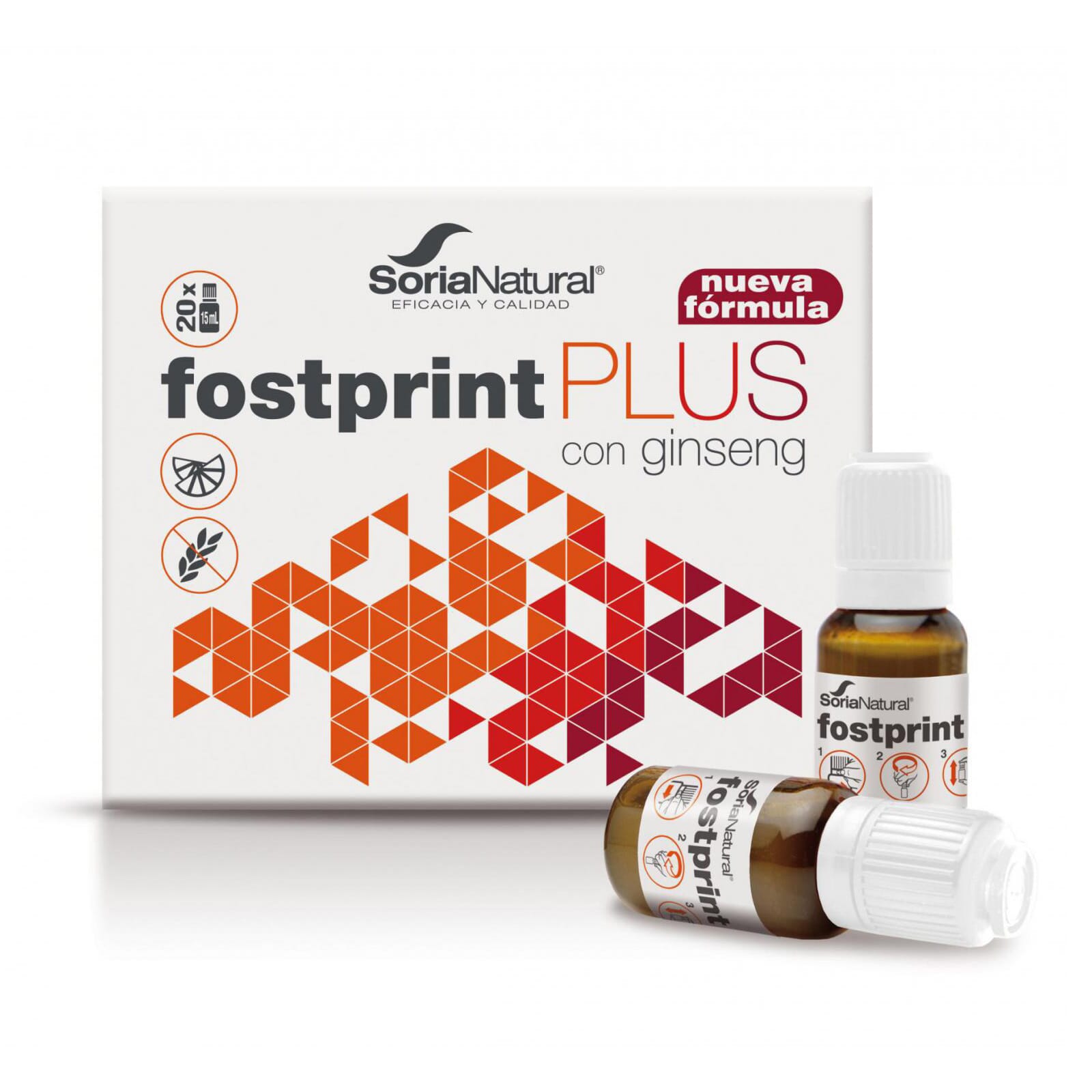 Fostprint Plus Con Ginseng 15 ml 20 Viales