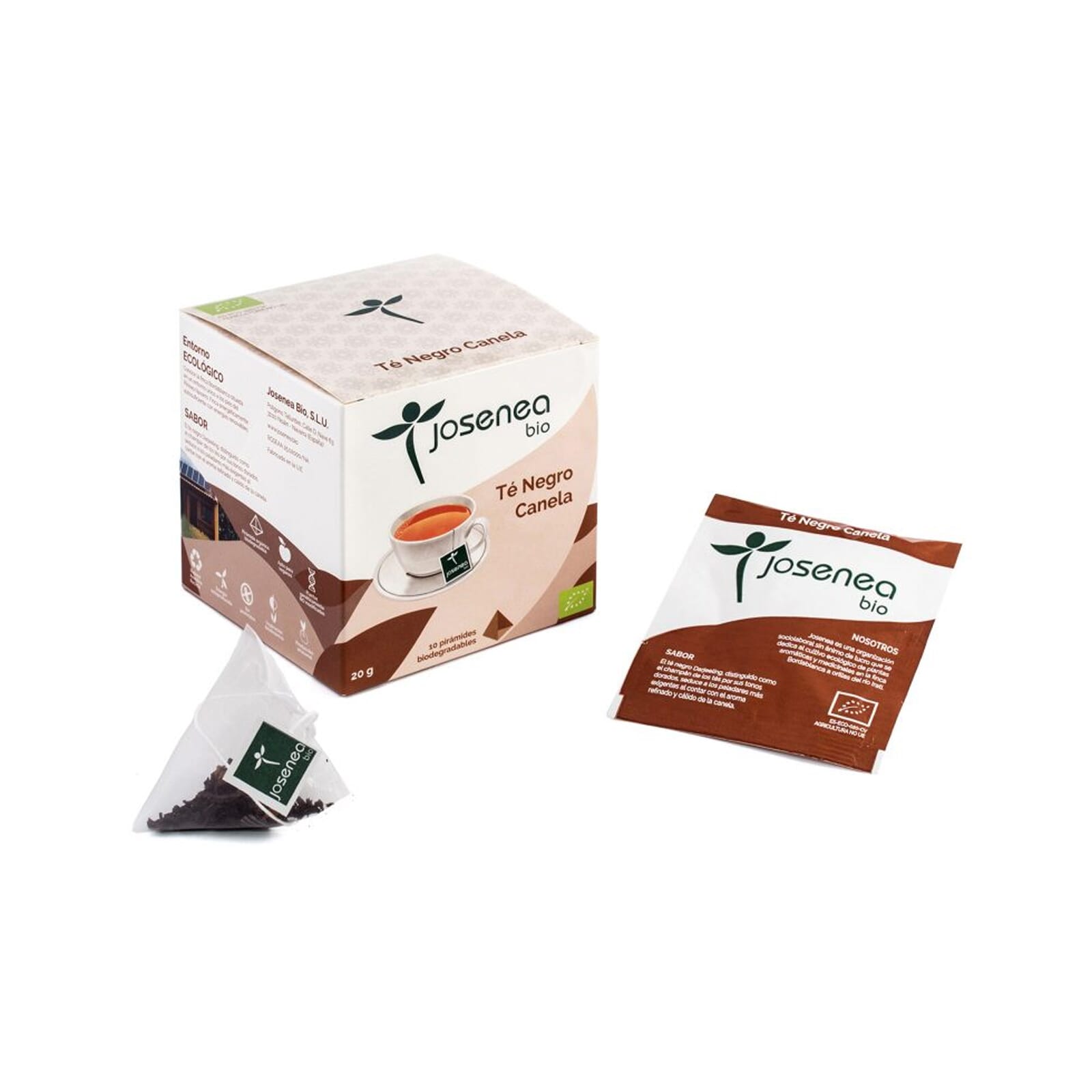 Te Negro Canela Bio 10 Uds