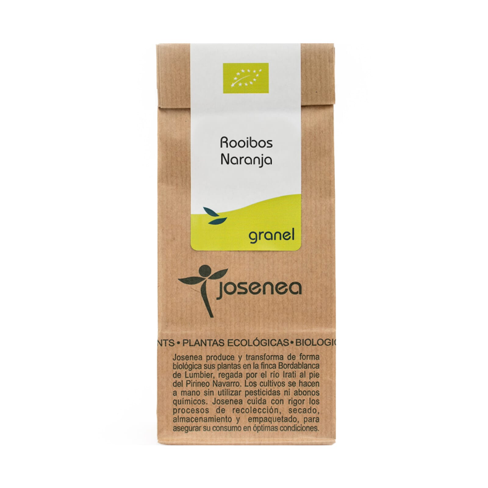 Rooibos Naranja Bio Granel 50g