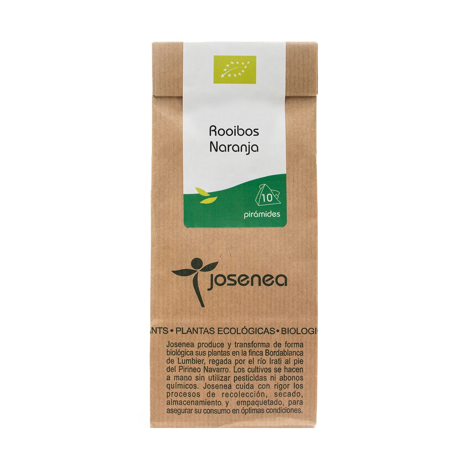 Te Rooibos Naranja Bio 10 Uds