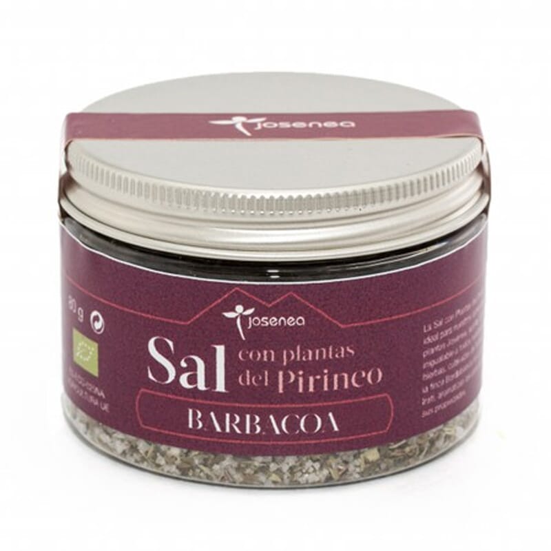 Sal Com Plantas Barbecue Bio 80g