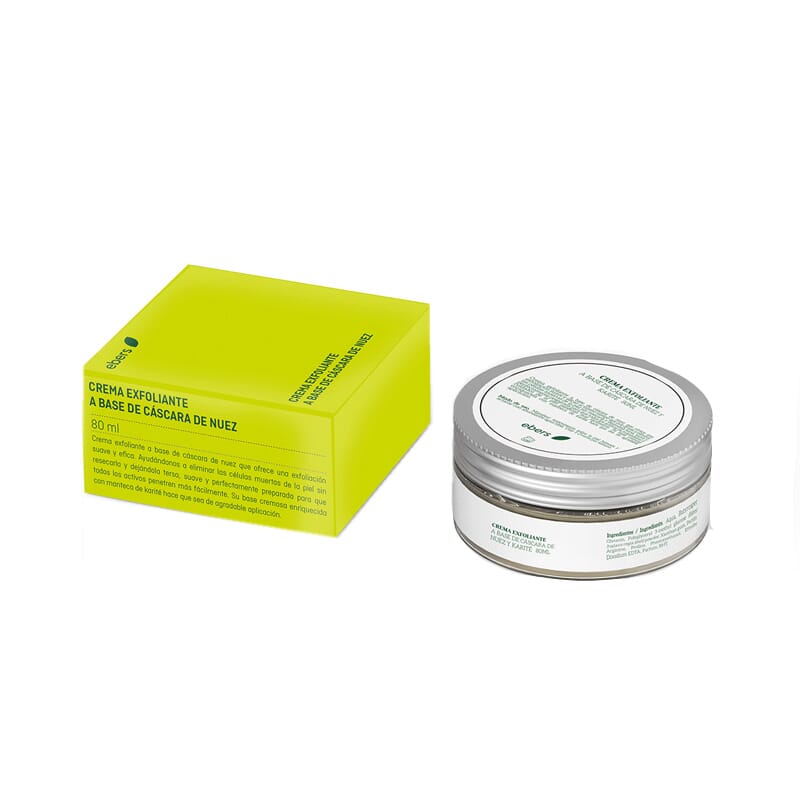 EXFOLIANTE FACIAL CREMA CASC NUEZ + KARITE 80 ml