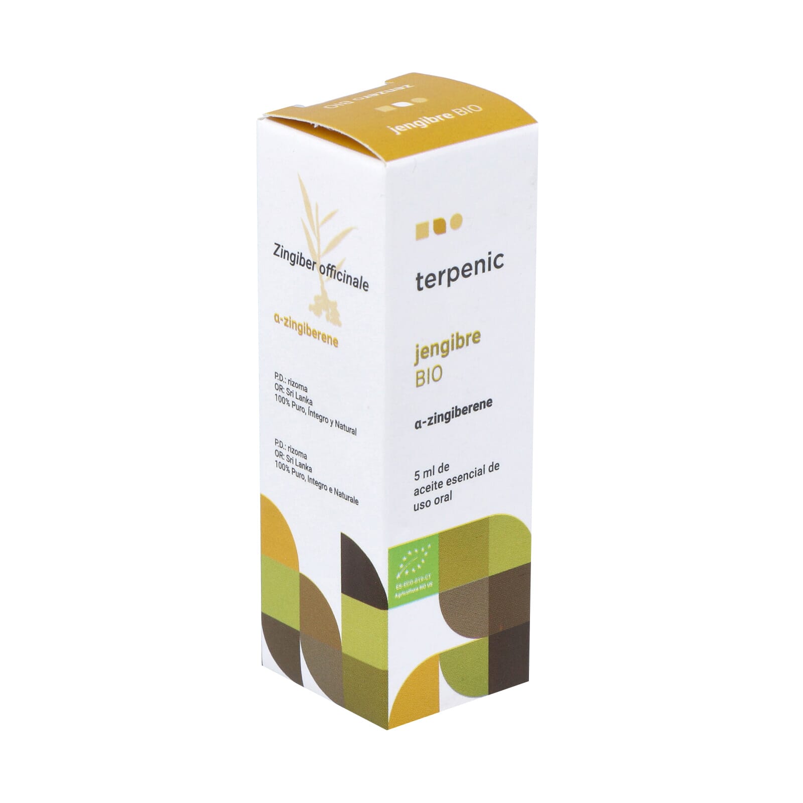 Óleo Essencial Gengibre Bio 5ml