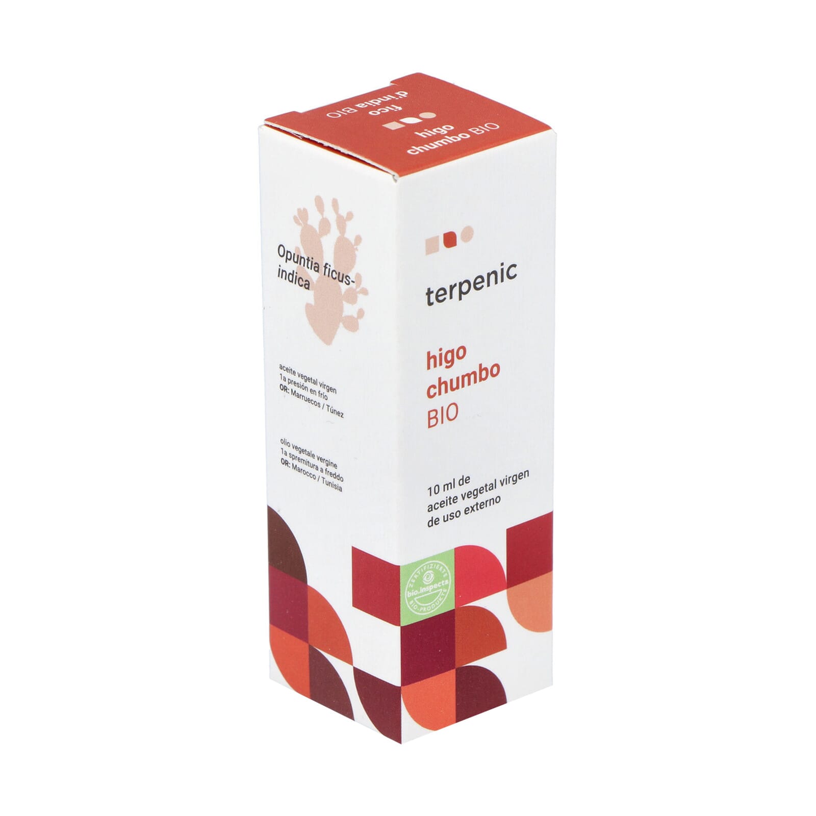 Óleo Vegetal Figo Da Índia Virgem Bio 10 ml