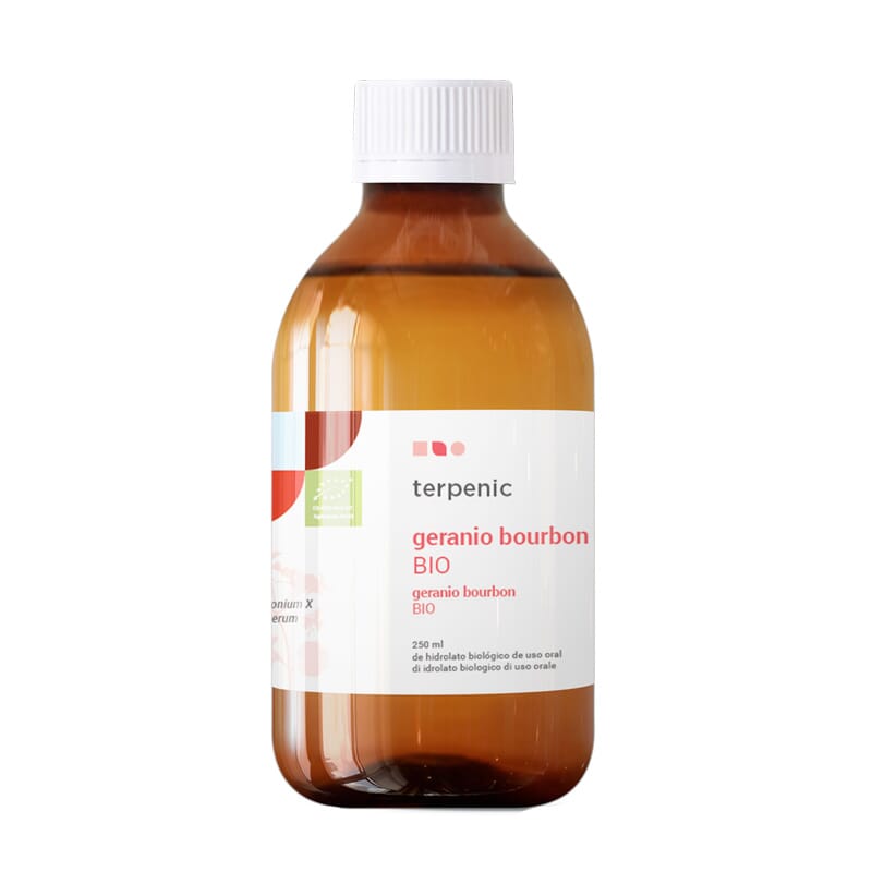 Gerânio Bourbon Hidrolato Bio 250 ml