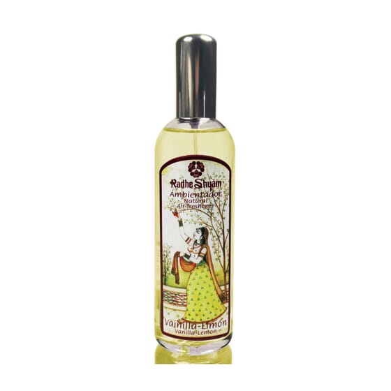 Ambientador Liquido Natural Baunilha Limão 100 ml da Radhe Shyam
