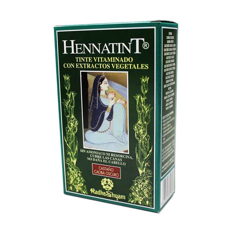 HENNATINT CASTAÑO CAOBA OSCURO 120 ml