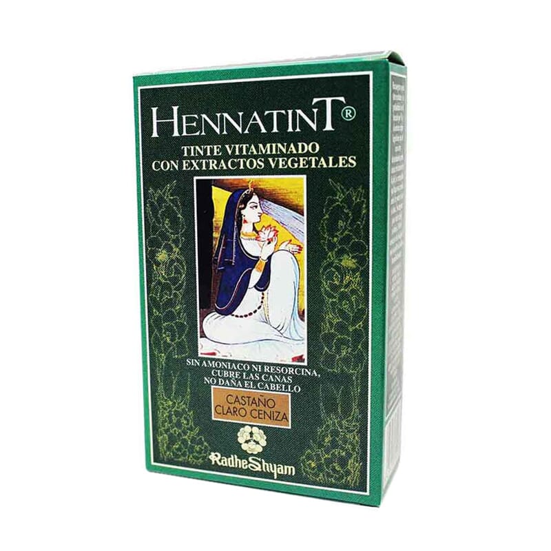 HENNATINT CASTAÑO CLARO CENIZA 120 ml