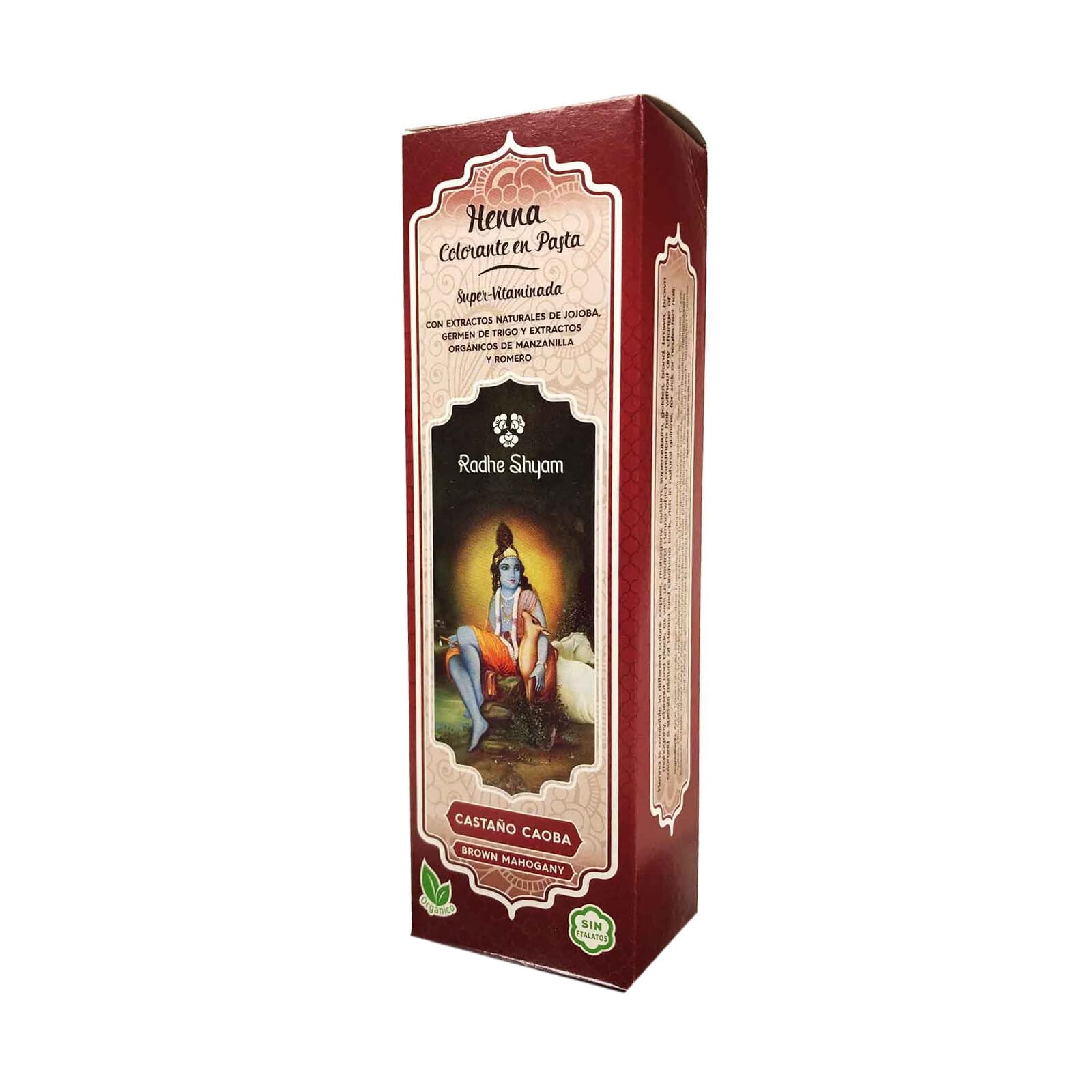 HENNA PASTA CASTAÑO CAOBA RADHE 200 ml