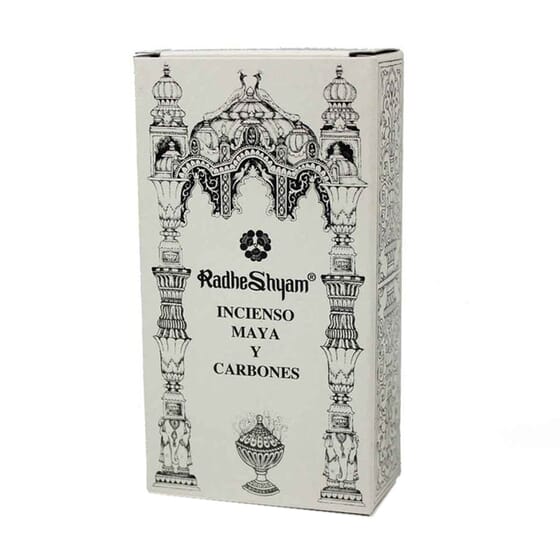 Incenso Maya e Carboncini 100g di Radhe Shyam