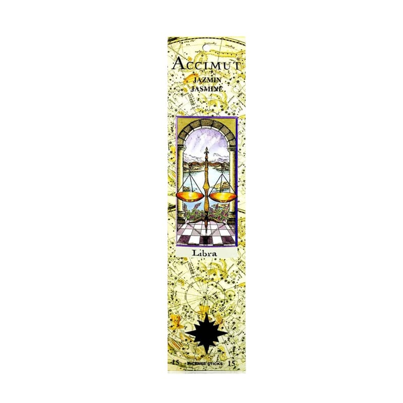 Incienso Stick Accimut Libra Jazmin 15 Uds