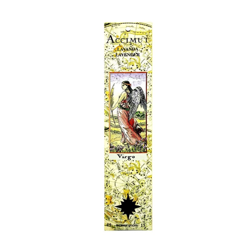 Incienso Stick Accimut Virgo Lavanda 15 Uds