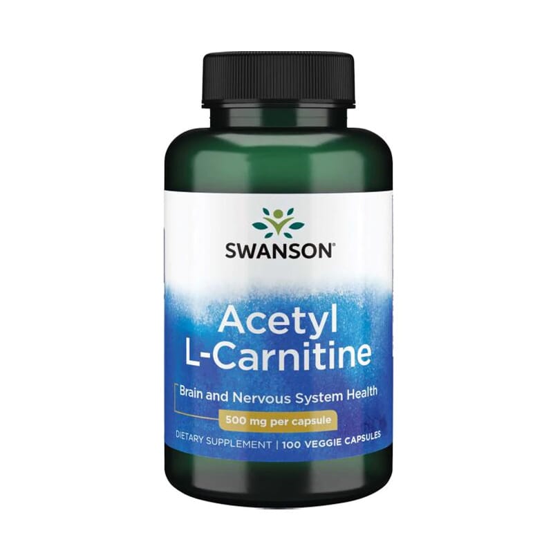 Acetil L-Carnitina 500 mg 100 VCaps