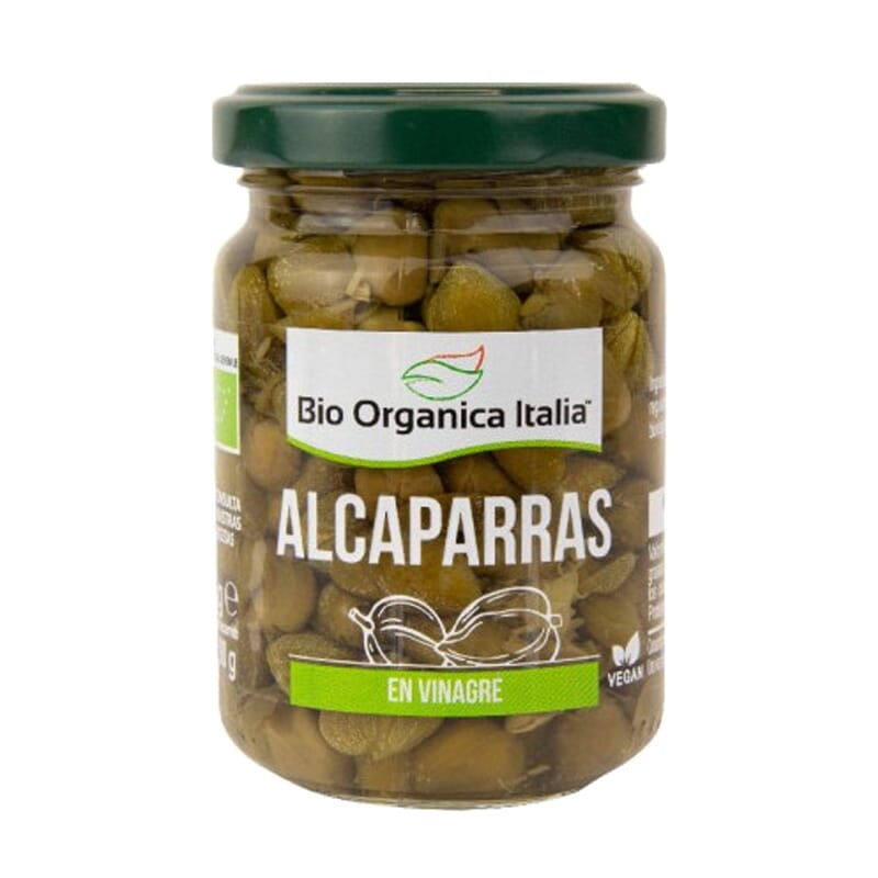 Alcaparras En Vinagre Bio Orgánica 140g