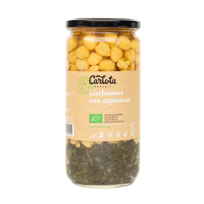 Garbanzos Con Espinacas 720g