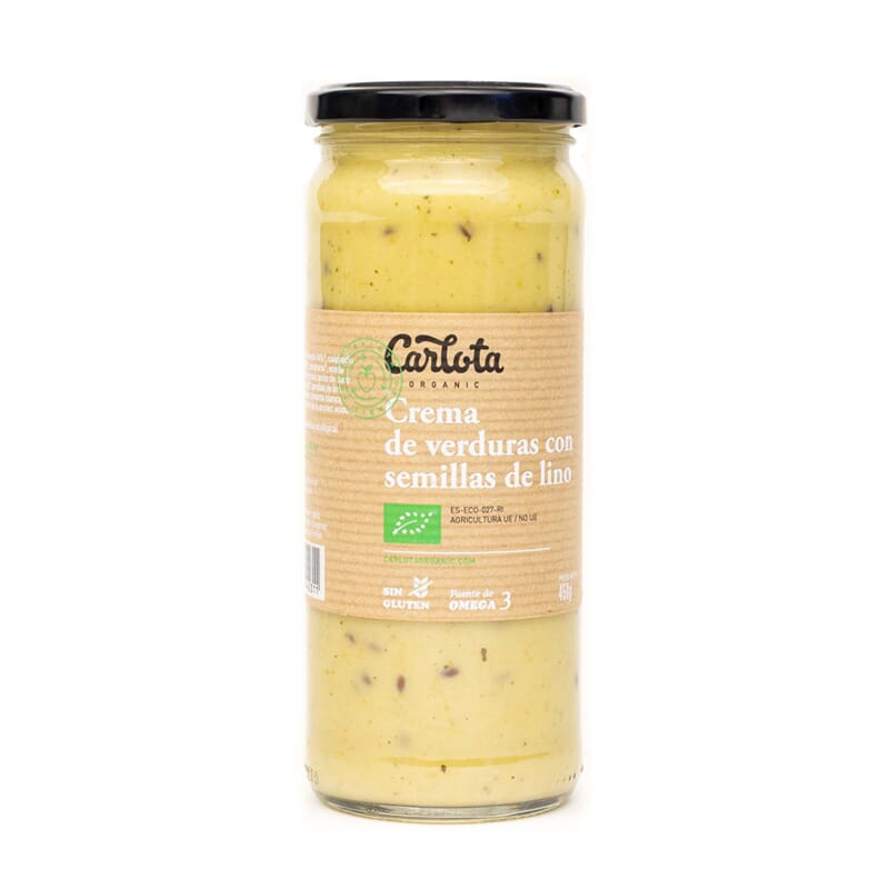 Creme De Legumes Com Sementes De Linho 450g