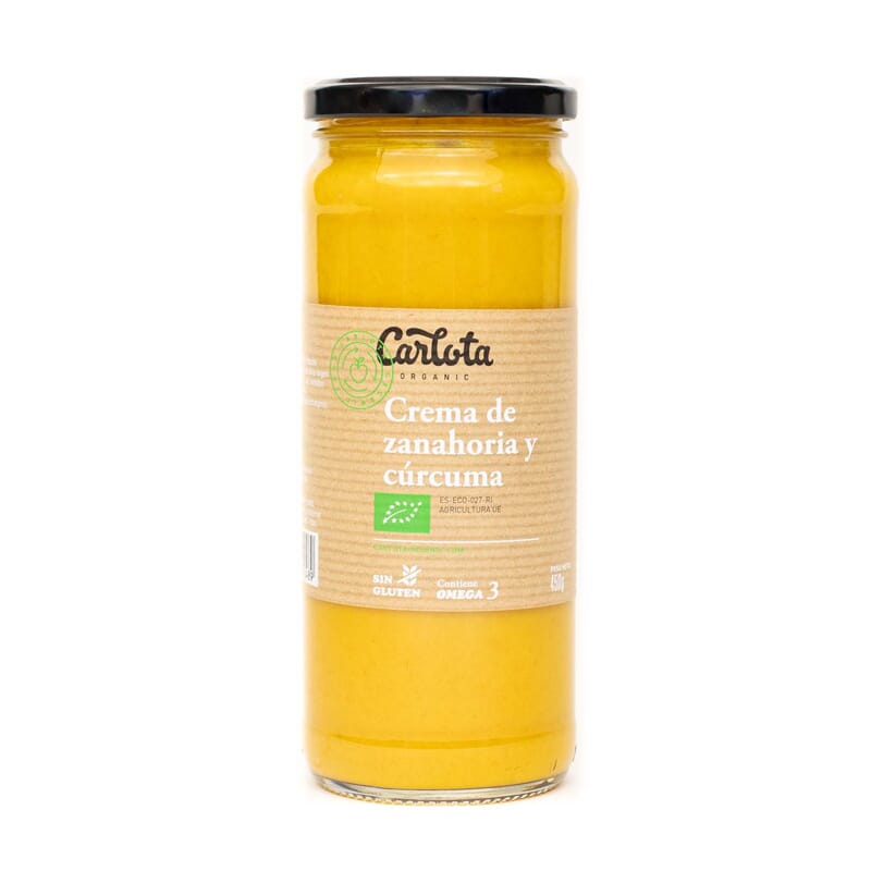 Crema De Zanahoria Y Cúrcuma 450g