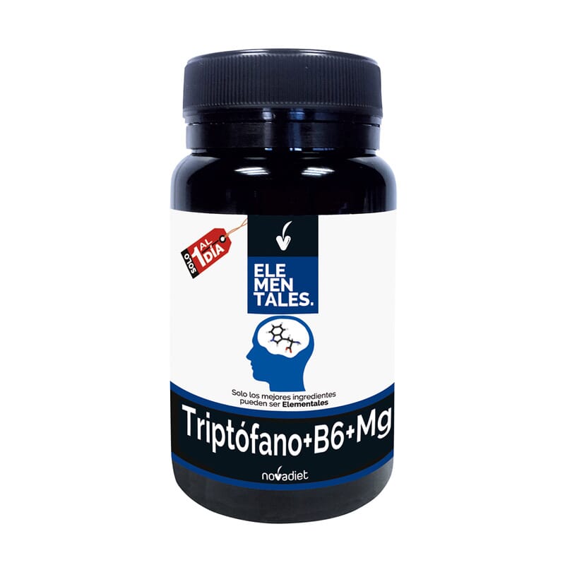 Triptófano + Vitamina B6 + Magnesio 30 VCaps