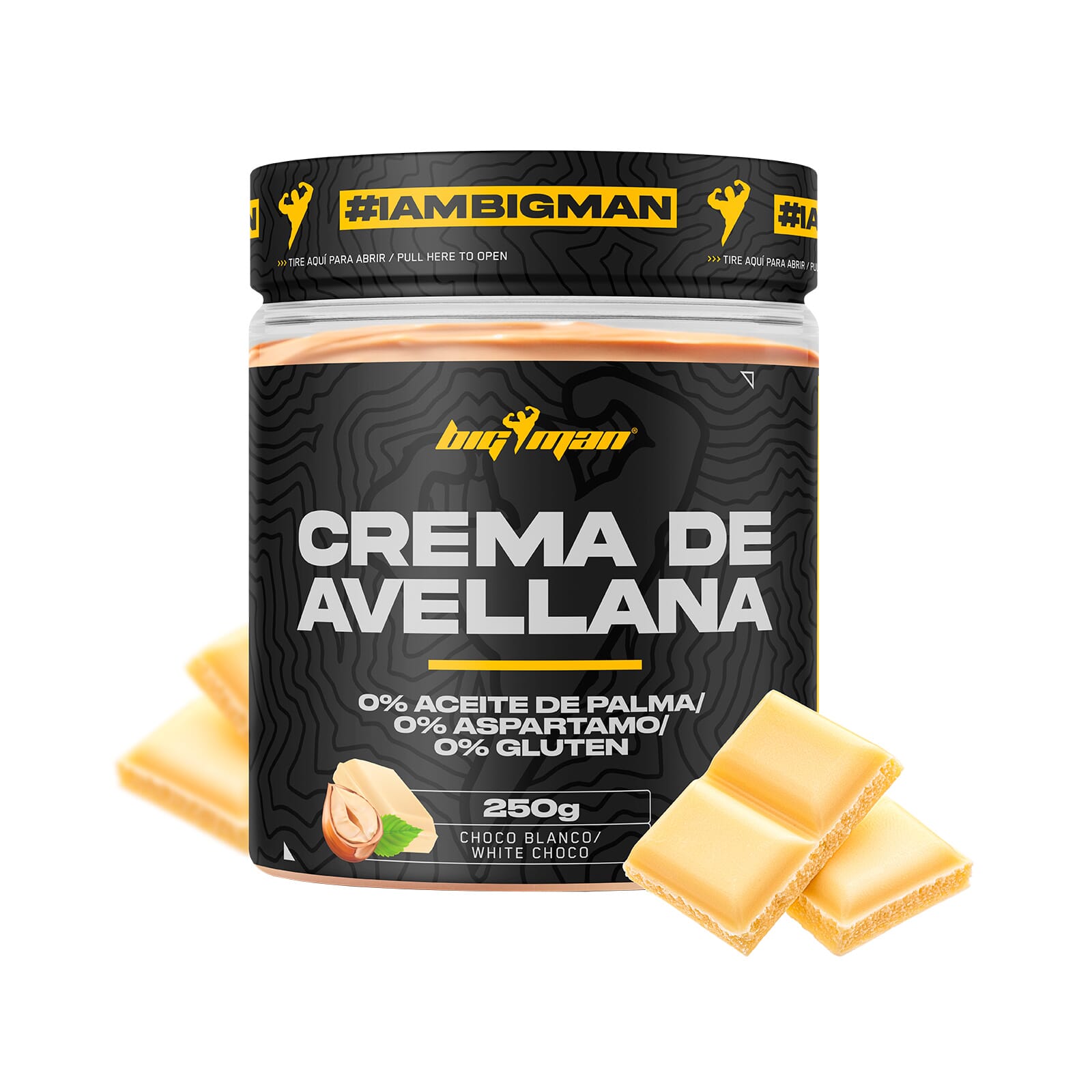 Crema di nocciole Gusto Cioccolato Bianco 250g