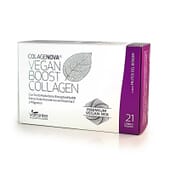 Colagenova Vegan Boost Sabor Frutos Vermelhos 10g 21 Saquetas - Vaminter