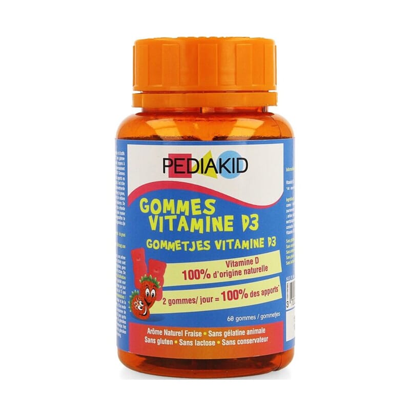 Pediakid Gominolas Ositos Vitamina D3 60 Uds