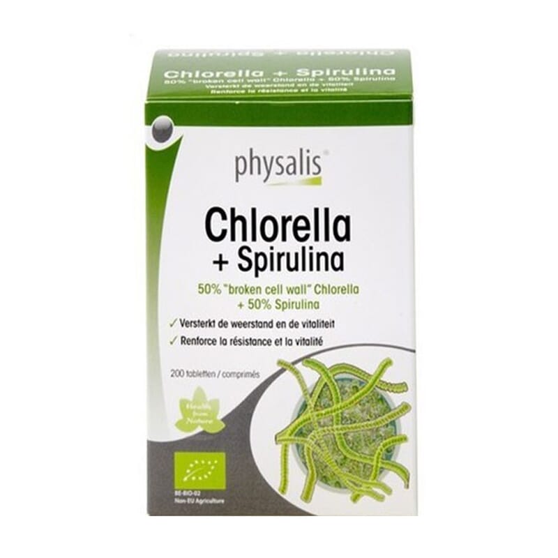 Chlorella + Spirulina Bio 200 Tabs