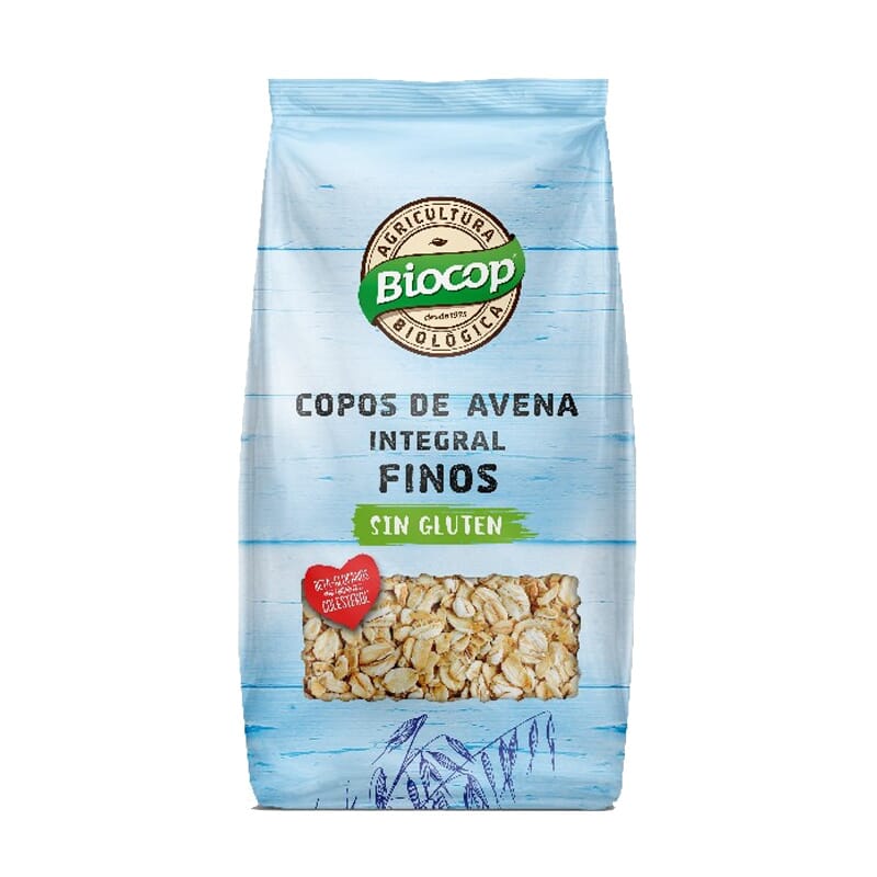 Copos De Avena Integral Finos Sin Gluten 500g