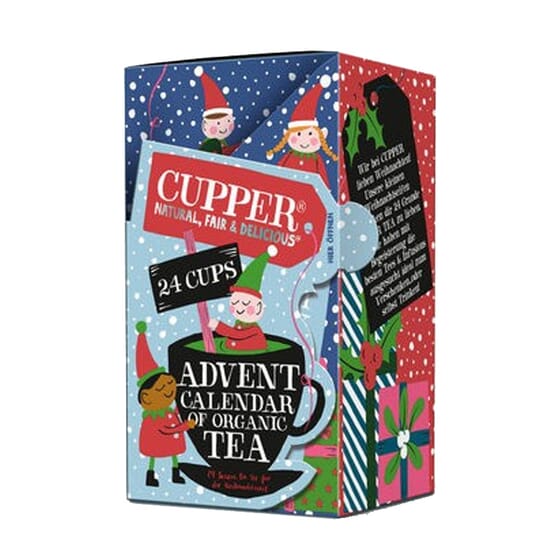 Calendrier De L Avent Bio 2023 Calendrier De L'avent Bio 24 Sachets - Cupper