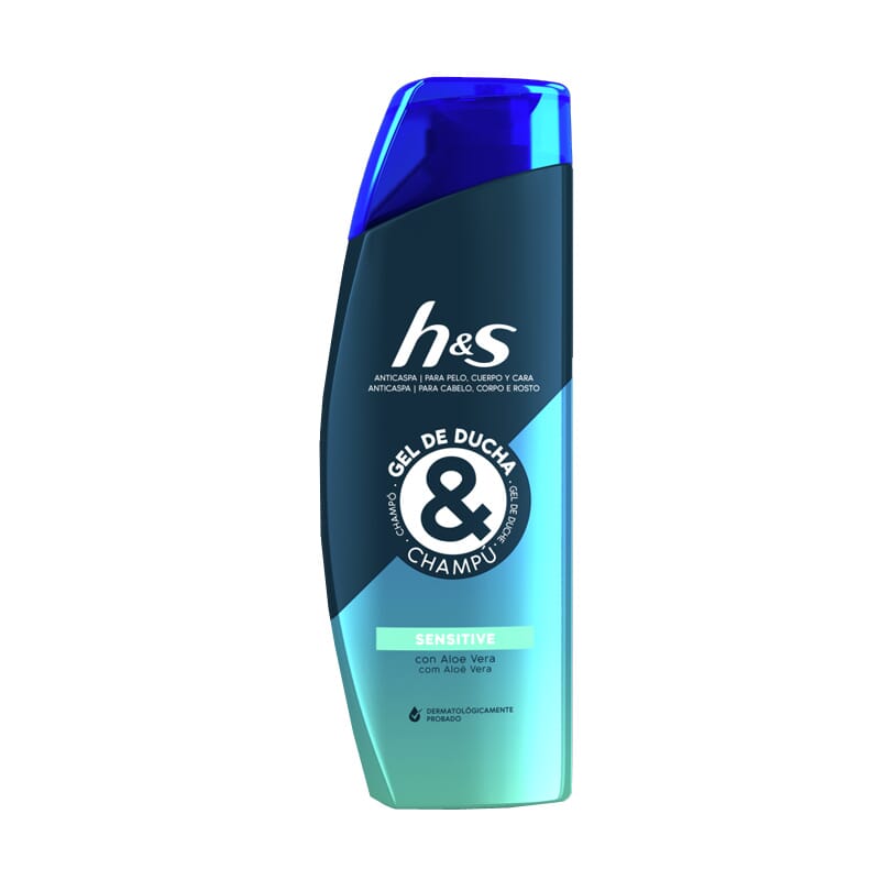 H&S Gel De Ducha & Champú Sensitive 300 ml