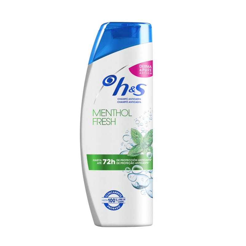 H&S Refreshing Menthol Champú 340 ml