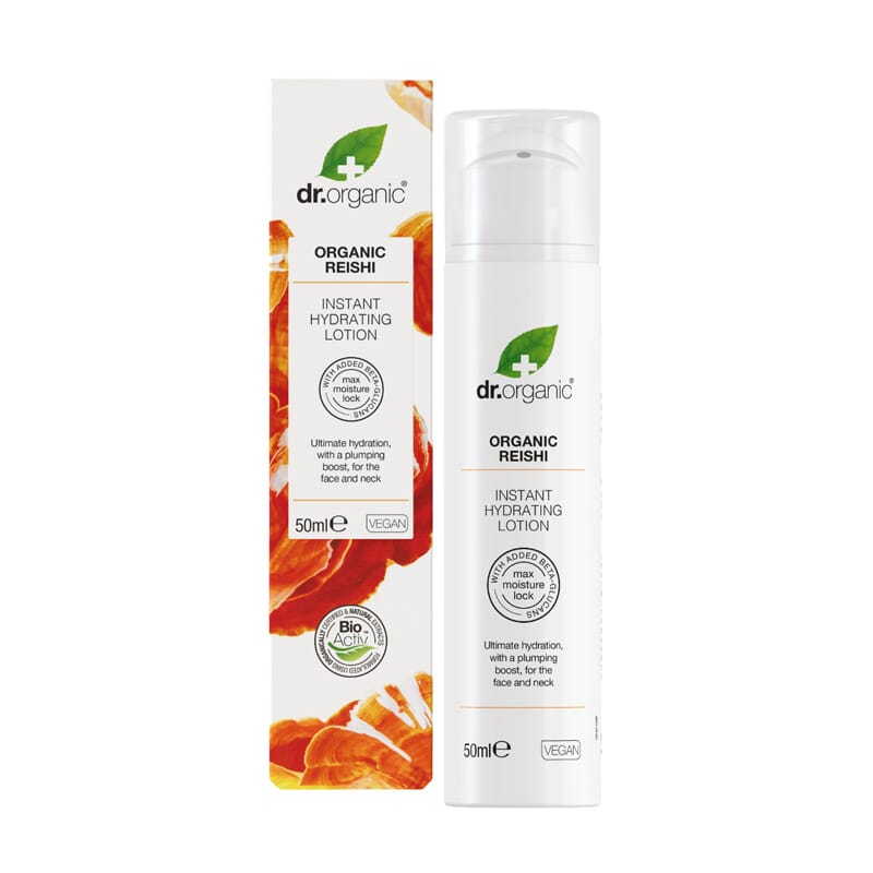 Loción Hidratante Instantánea Reishi Mushroom Orgánica 50 ml