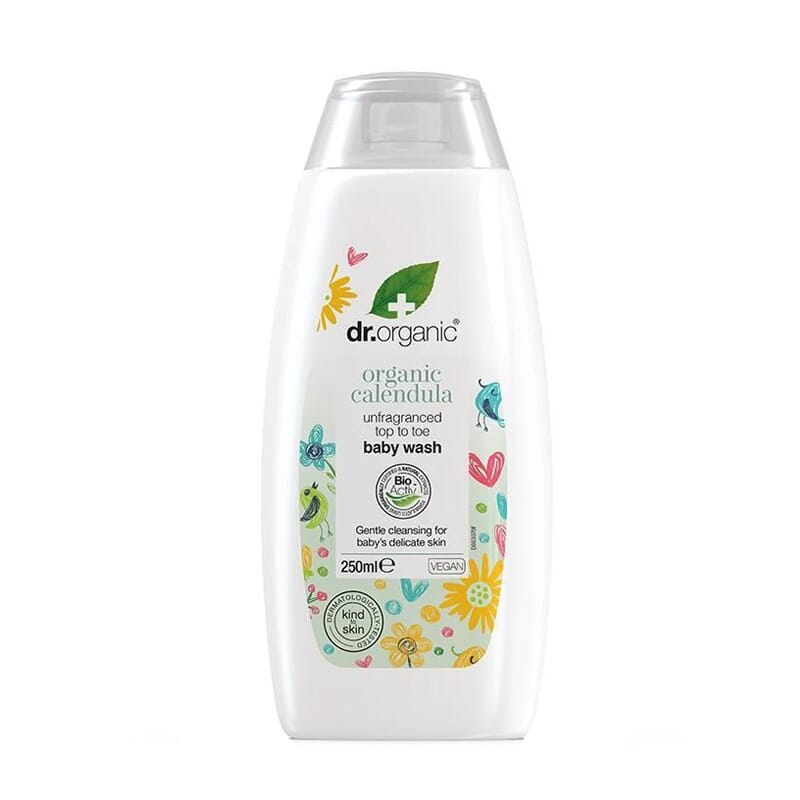 Champú Y Gel De Baño Para Bebes Caléndula Orgánica 250 ml