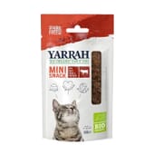 Mini-Snacks für Katzen Rind Schwein und Huhn 50g von Yarrah