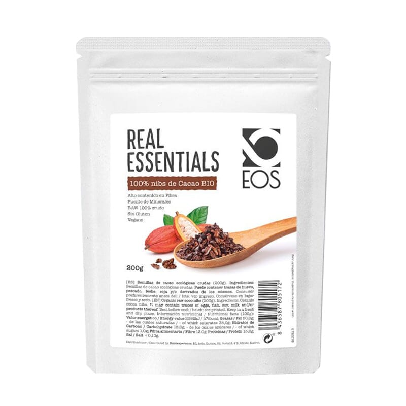 Real Essentials 100% Nibs De Cacao Bio 200g