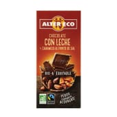 Chocolate Con Leche Y Caramelo Al Punto De Sal Bio 100g de ALTERECO