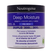 Neutrogena Deep Moisture Bálsamo Corporal Cara E Corpo 300 ml 2 Unds da Neutrogena