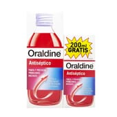 Oraldine Antiseptique Pack 400 Ml + Mini 200 Ml de Oraldine