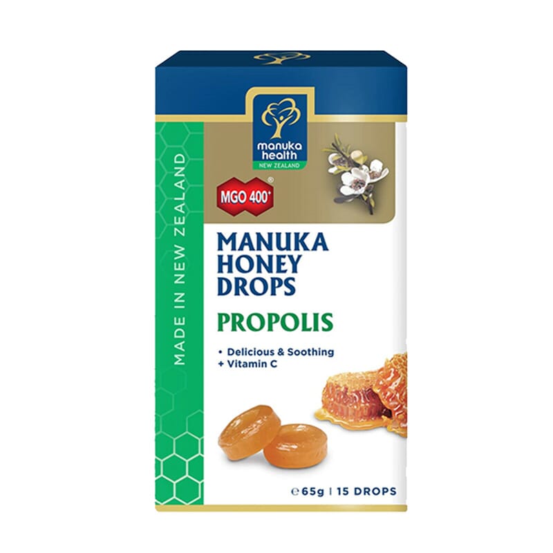 Caramelos Con Miel De Manuka Y Propóleo (MGO 400+) 15 Uds