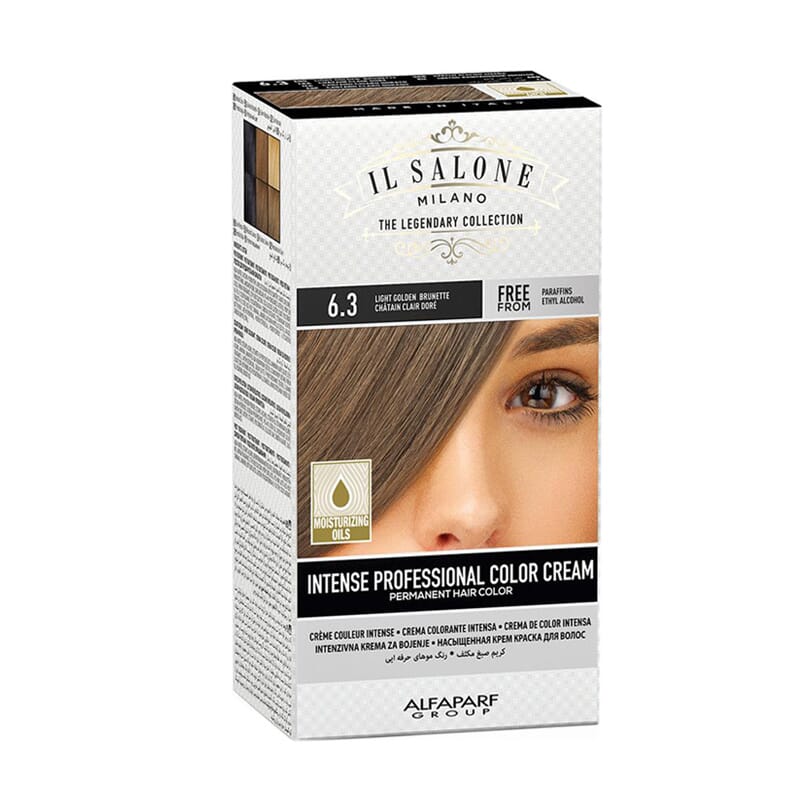 Intense Professional Color Cream Permanent Hair Color #6.3