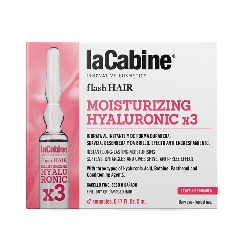 Flash Hair Hidratante Hyalurónico 5 ml 7 Uds