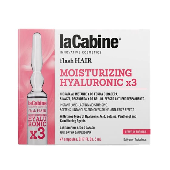 Flash Hair Hidratante Hyalurónico 5 ml 7 Unds da La Cabine